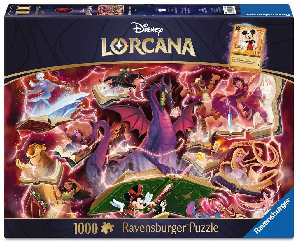 Disney Lorcana Glimmers Of The Realm - Ruby Puzzel | 1000 stukjes