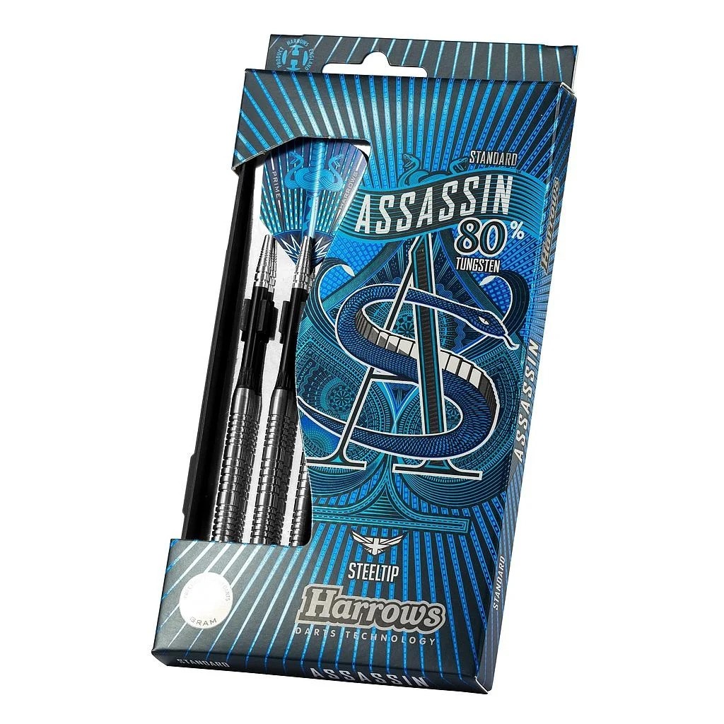 Harrows Assassin - 80% Tungsten | 18 Gram - Dartpijlen