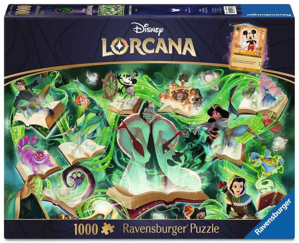 Disney Lorcana Glimmers Of The Realm - Steel Puzzel | 1000 stukjes