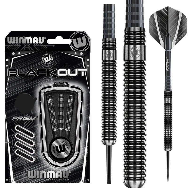 Winmau Blackout - 90% Tungsten | 26 Gram
