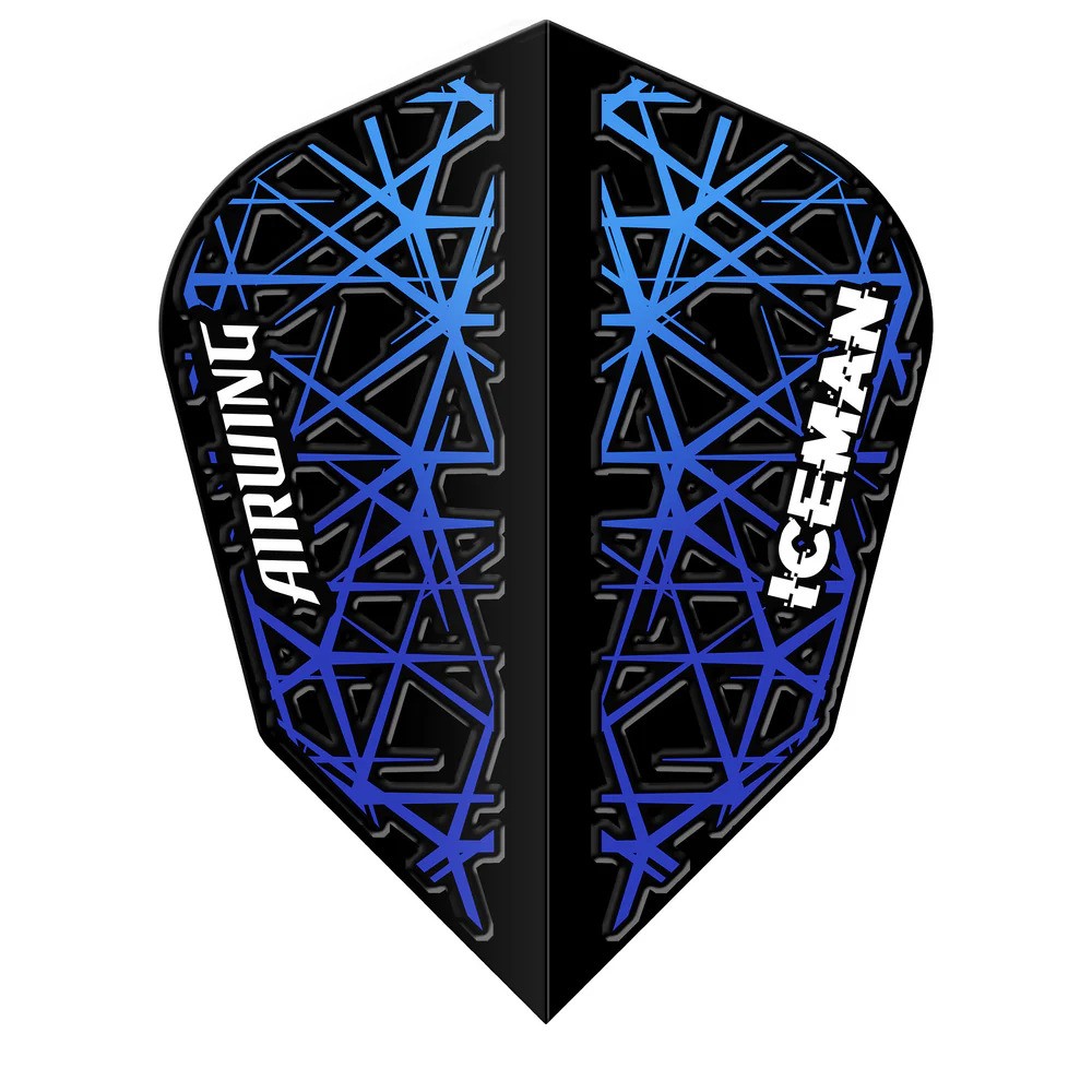 Red Dragon Airwing Gerwyn Price Gegoten Blauwe V-standaard