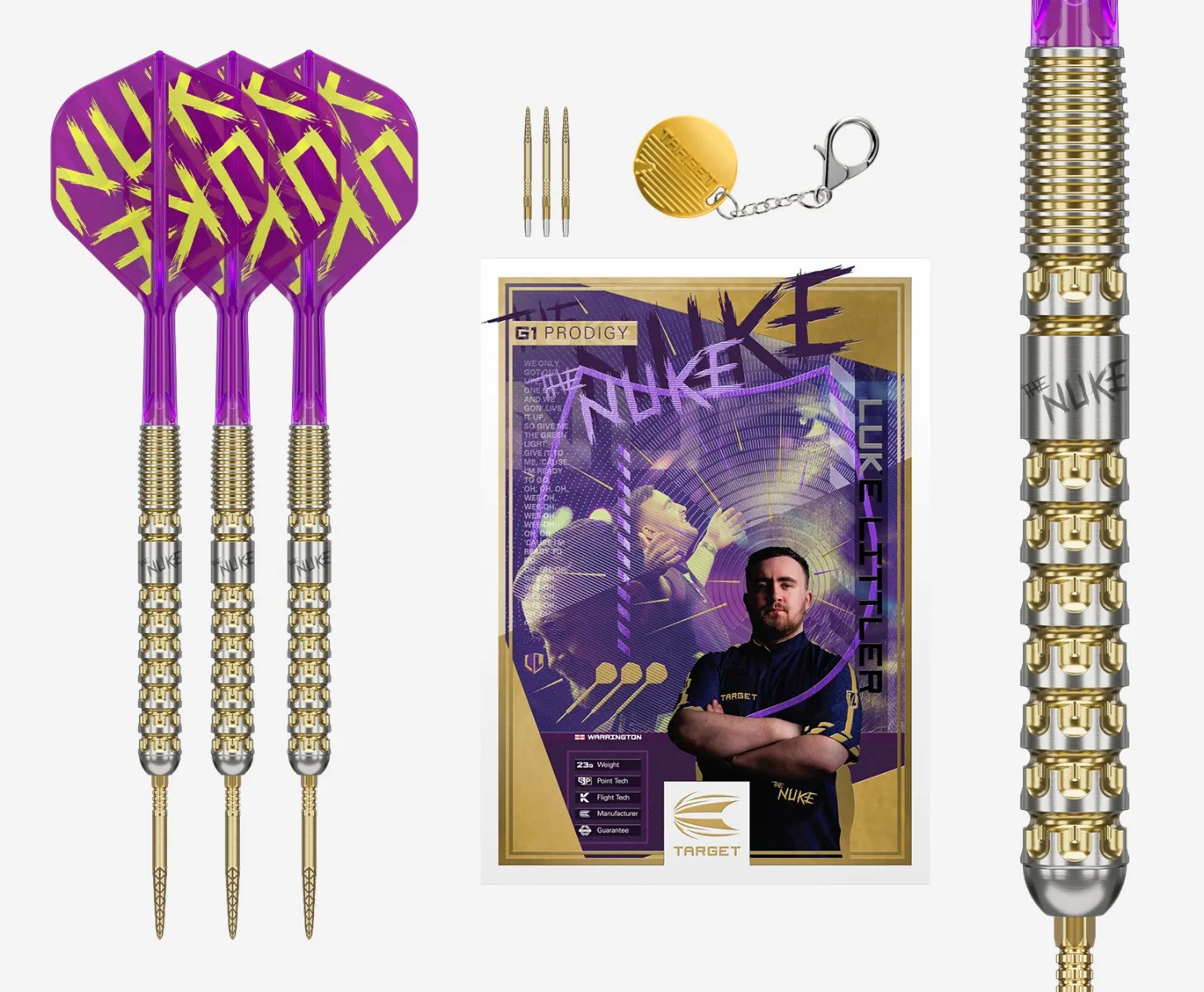 Target Luke 'The Nuke' Littler G1 Prodigy SP - 23 Gram