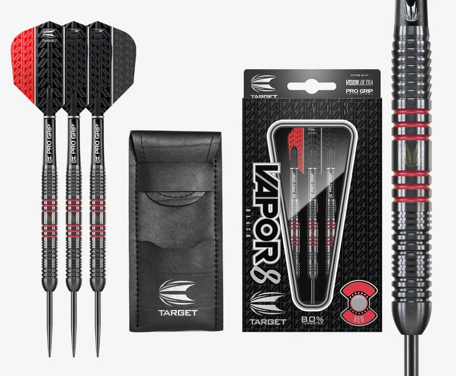 Target Vapor8 Black - Red