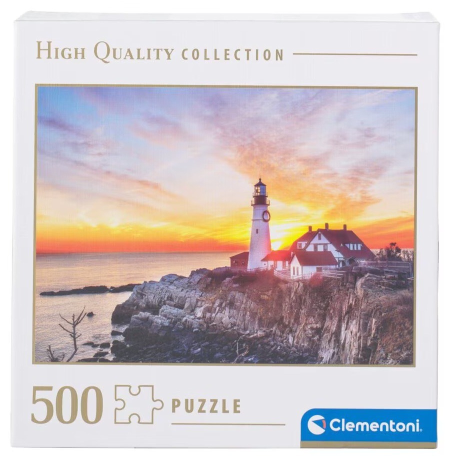 Clementoni Morning Maine Lighthouse Puzzle | 500 St.