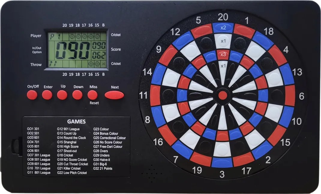 XQMax Dublin Elektronisch Darts Teller