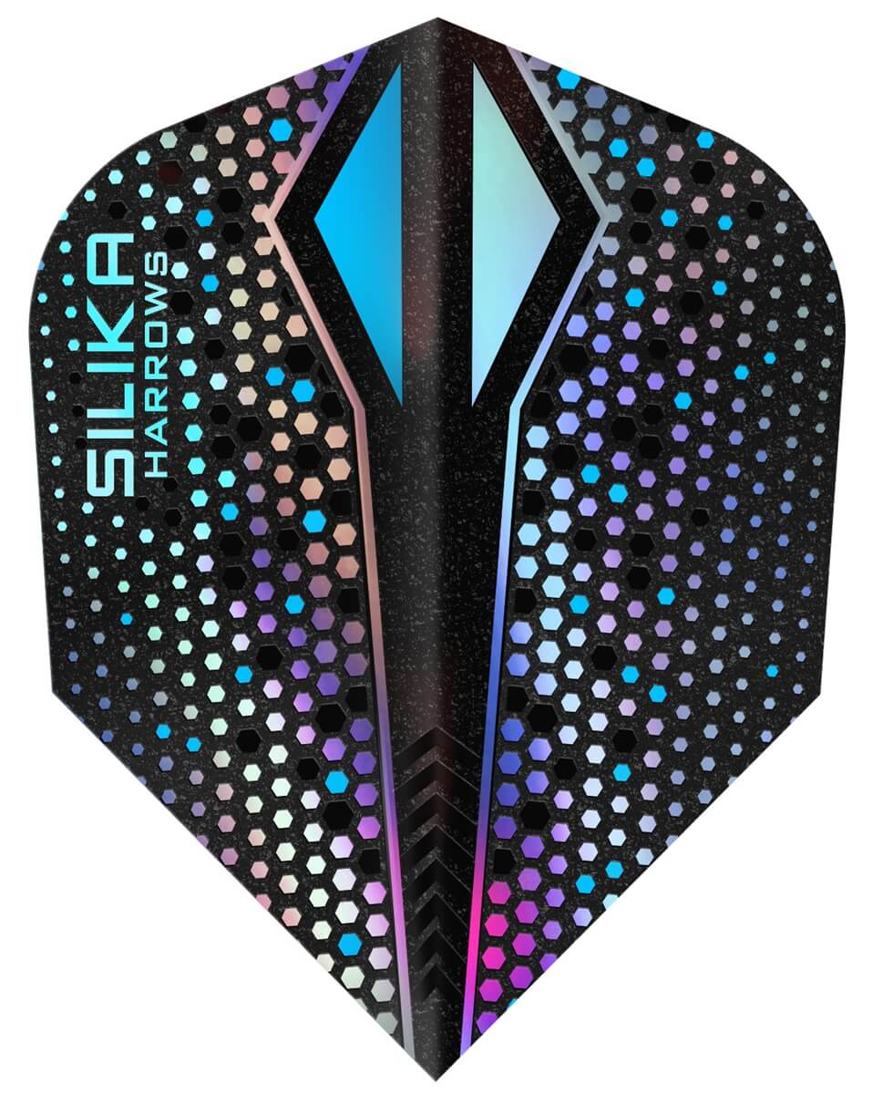 Harrows Flight Silika Colourshift -  Silver-X