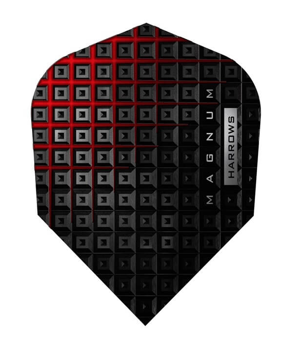 Harrows Flight Prime Magnum Reloaded Zwart Rood 7544