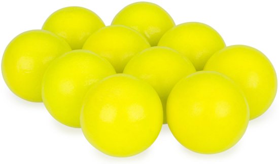Jeu de Boules But Ballen 10 Stuks fluorgeel