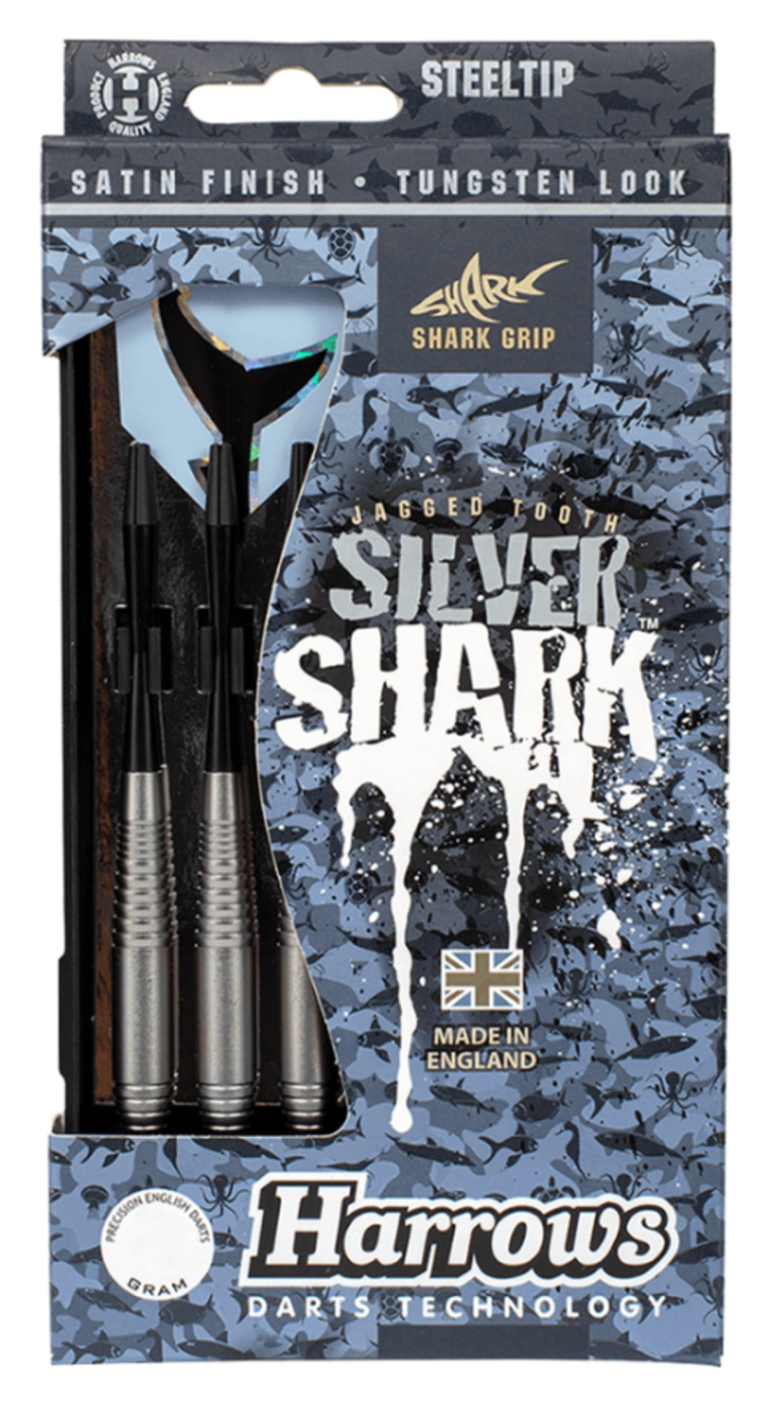 Harrows Dart Silver Shark