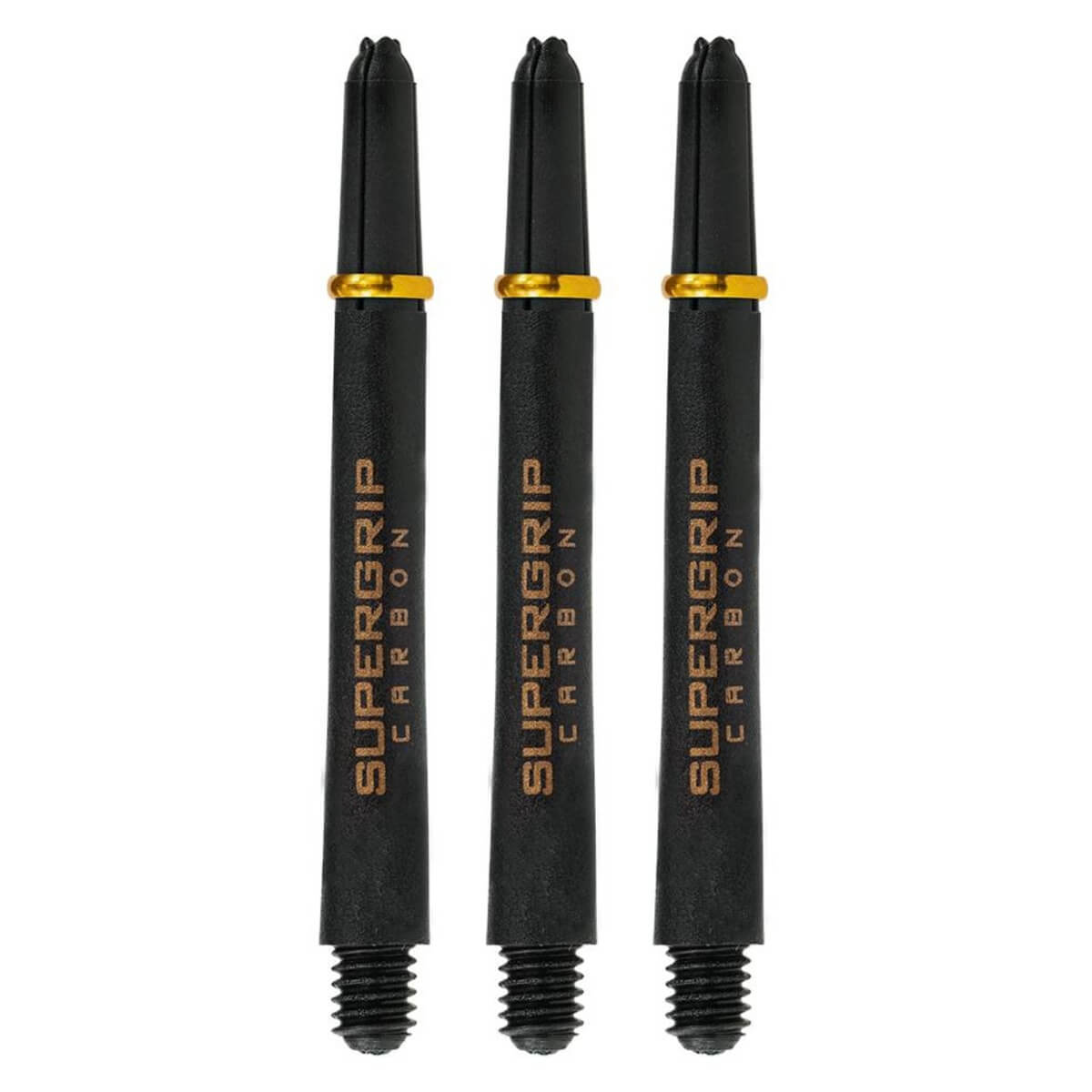Harrows Shaft Supergrip Carbon Midi Black/Gold