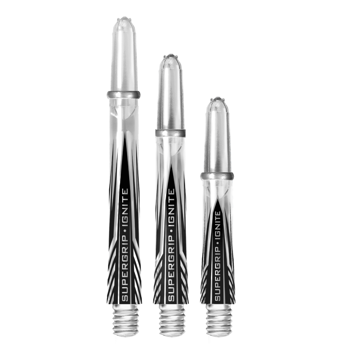 Harrows Shaft Supergrip Ignite Medium Clear