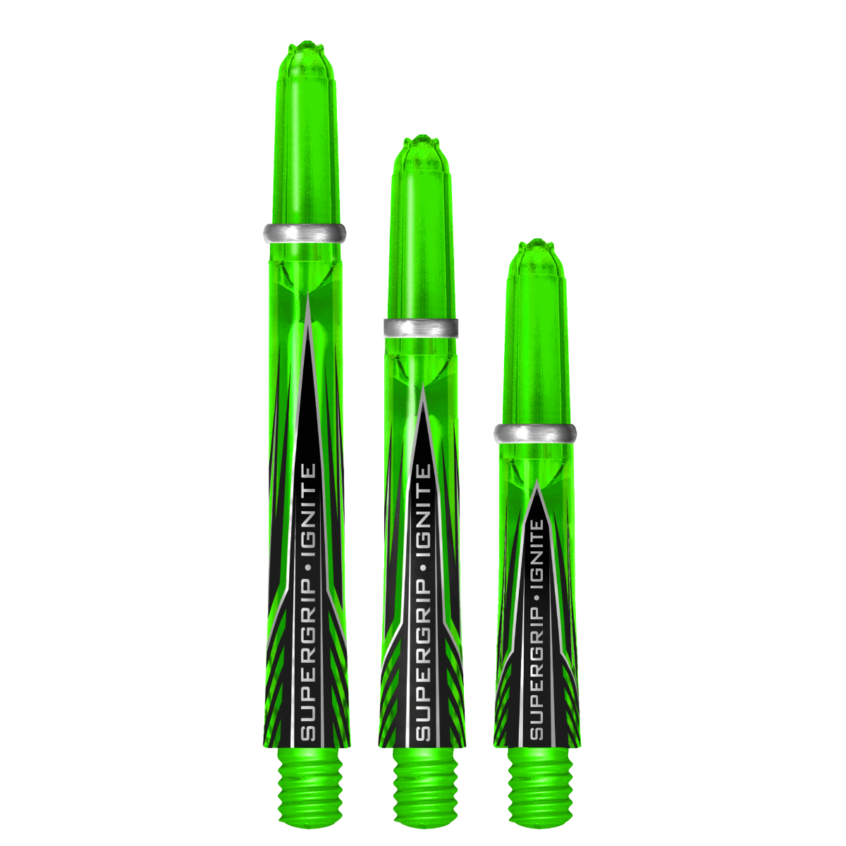 Harrows Shaft Supergrip Ignite Medium Groen