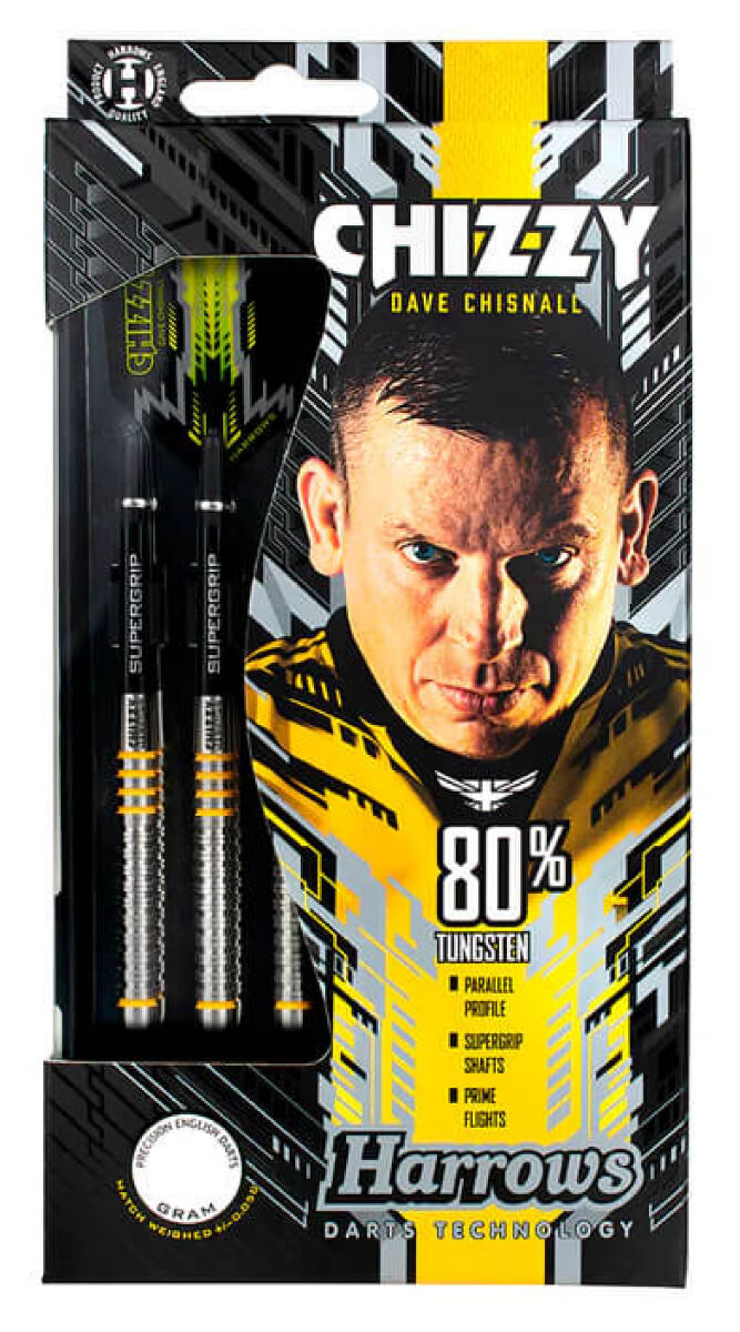 Harrows Dart Chizzy - Dave Chisnall - 80% Tungsten