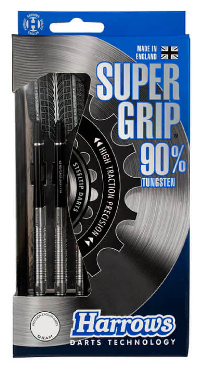 Harrows Supergrip - 90% Tungsten - dartpijlen