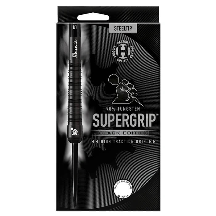 Harrows Supergrip 90% Black Edition