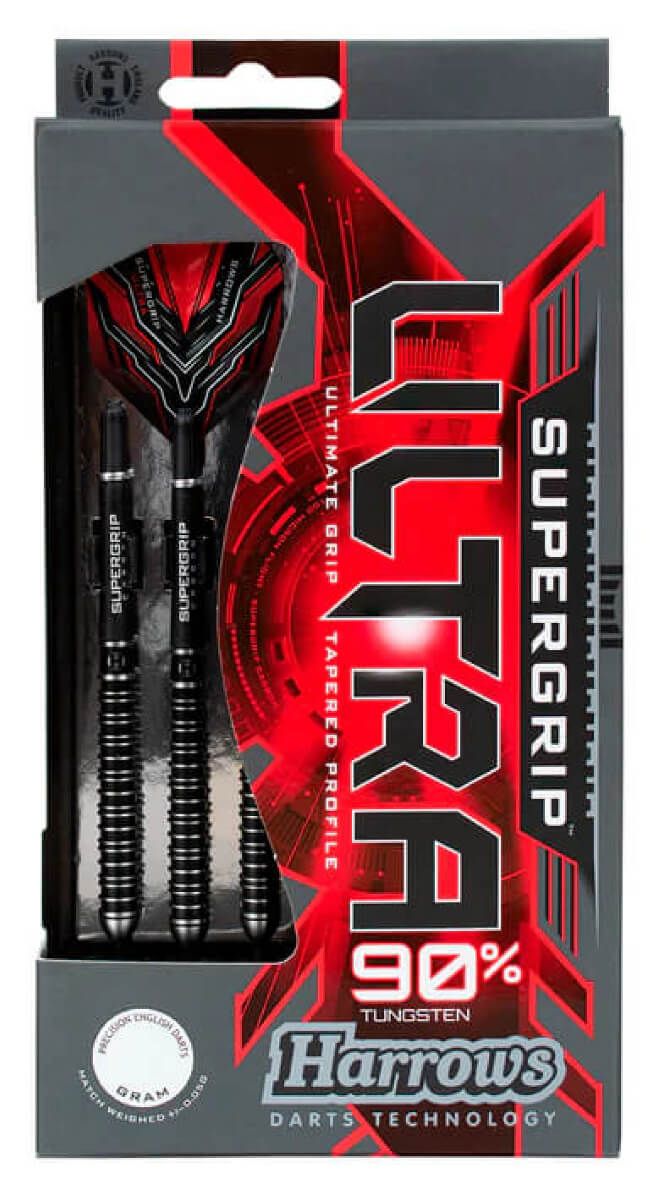 Harrows Supergrip Ultra - 90% Tungsten - dartpijlen