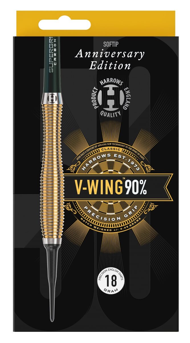Harrows Dart V-Wing 90% - Anniversary Edition - 90% Tungsten | 21 Gram