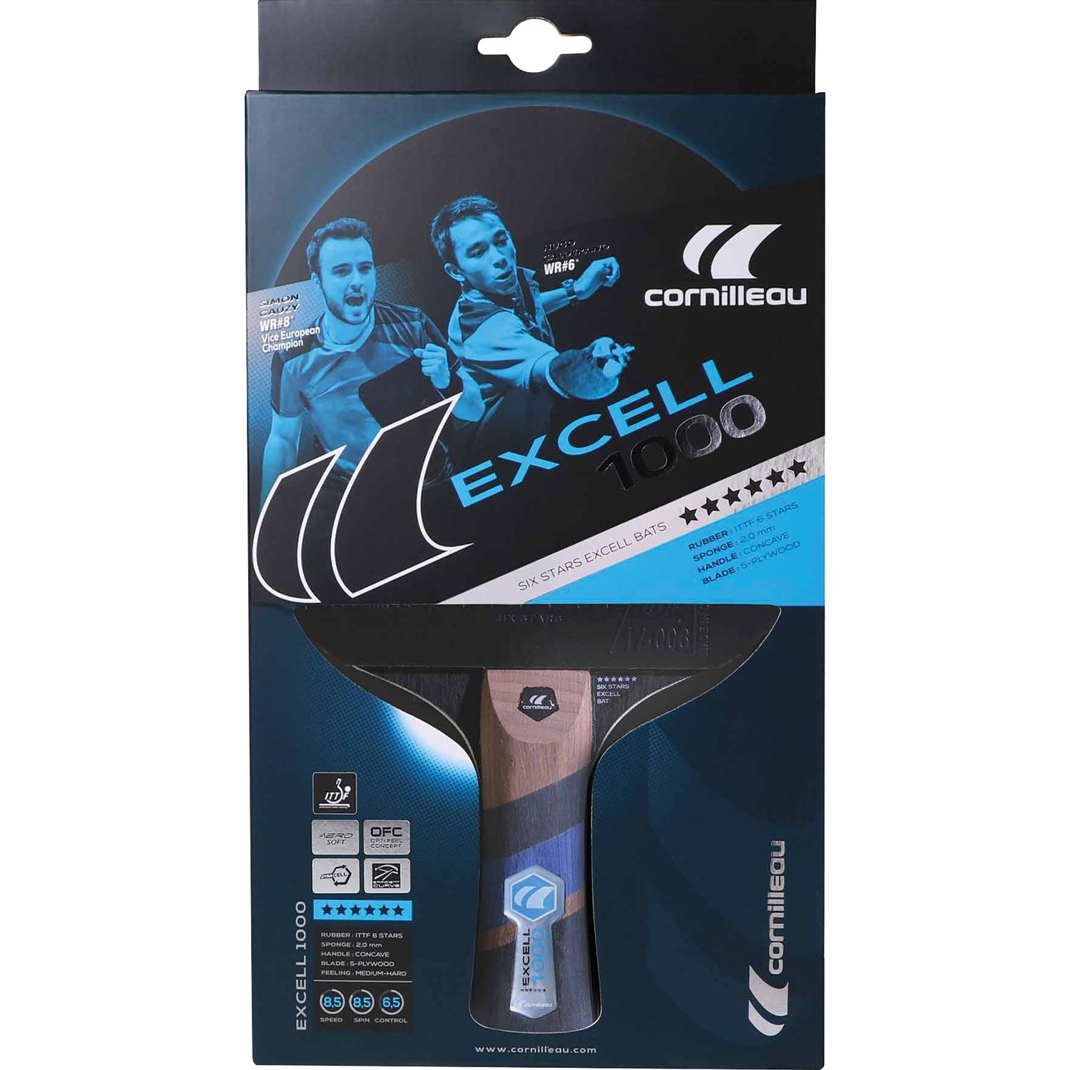 Cornilleau Excell 1000 Tafeltennis Bat Indoor