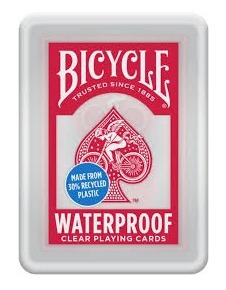 Bicycle Speelkaarten Pokerkaarten Waterproof Plastic | Rood