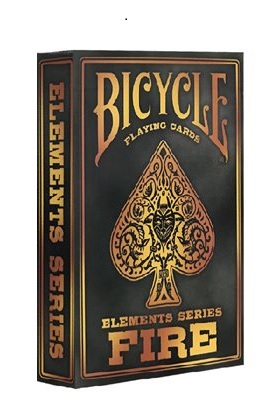 Bicycle Speelkaarten Pokerkaarten | Elements Series Fire
