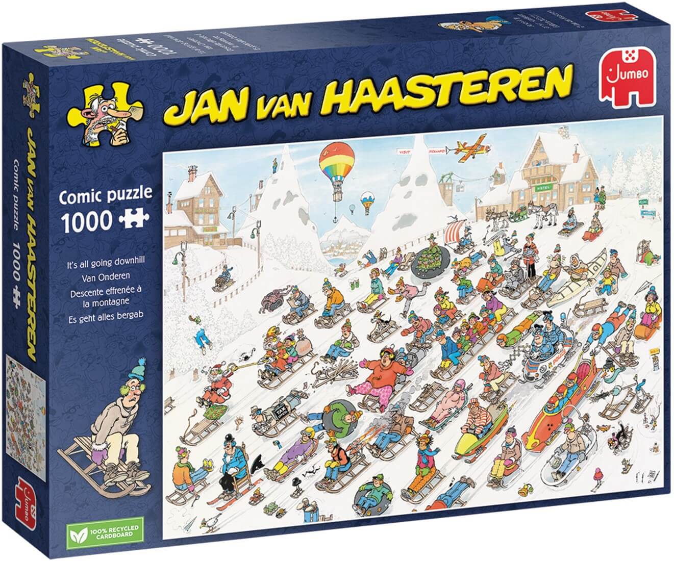 Jan Van Haasteren Puzzel Van Onderen 1000 Stukjes