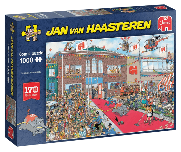 Jan Van Haasteren Puzzel Jumbo's Anniversary 1000 Stukjes