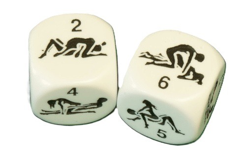 Dobbelstenen Kama Sutra | 22mm