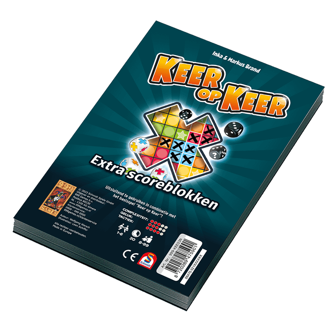 Scoreblokken - Keer Op Keer Twee Stuks Level 1 NL/EN