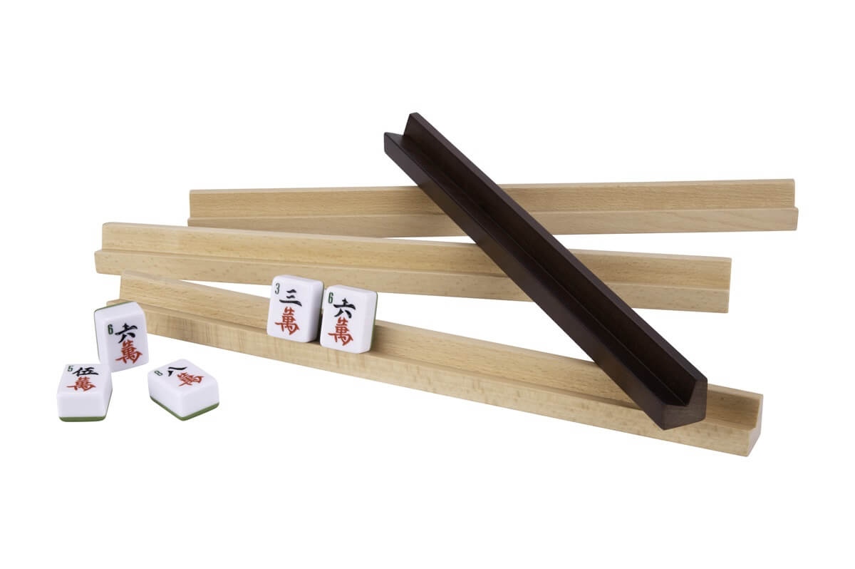 Mah Jong Latten Groot 4st Hout