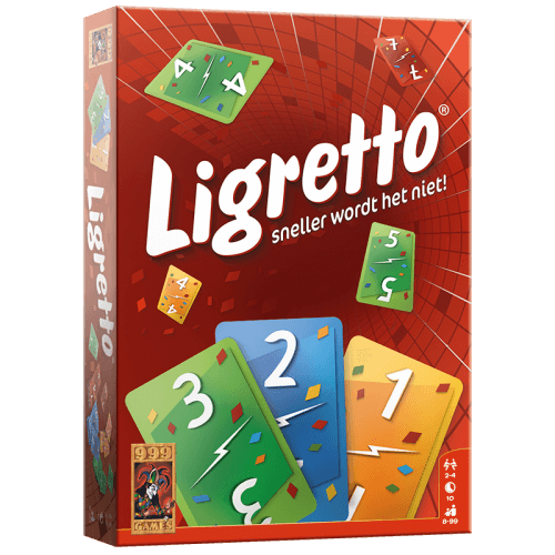 Ligretto Spel Rood