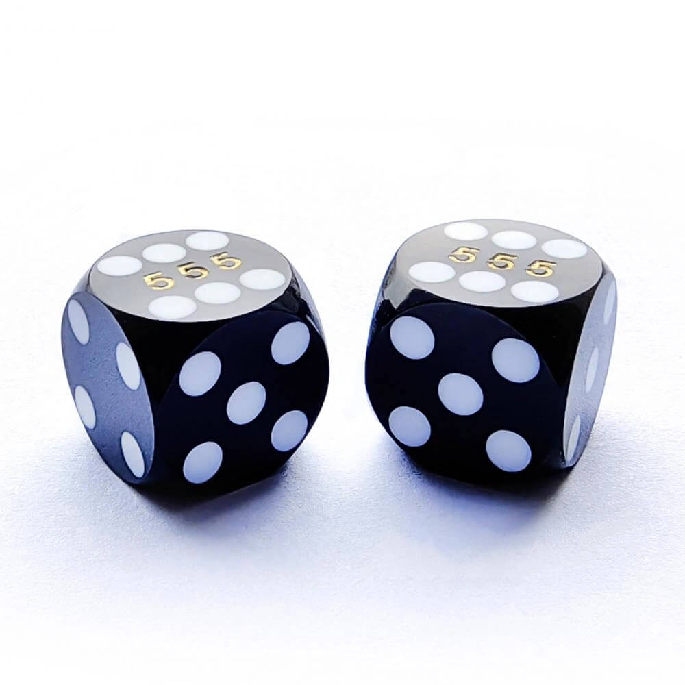 Lion Games Precision Dice 14 mm - Black/Zwart kopen