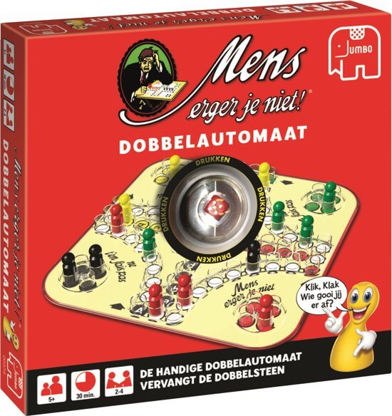 Mens Erger Je Niet - Pop-O-Matic Klikklak Spel | NL/EN
