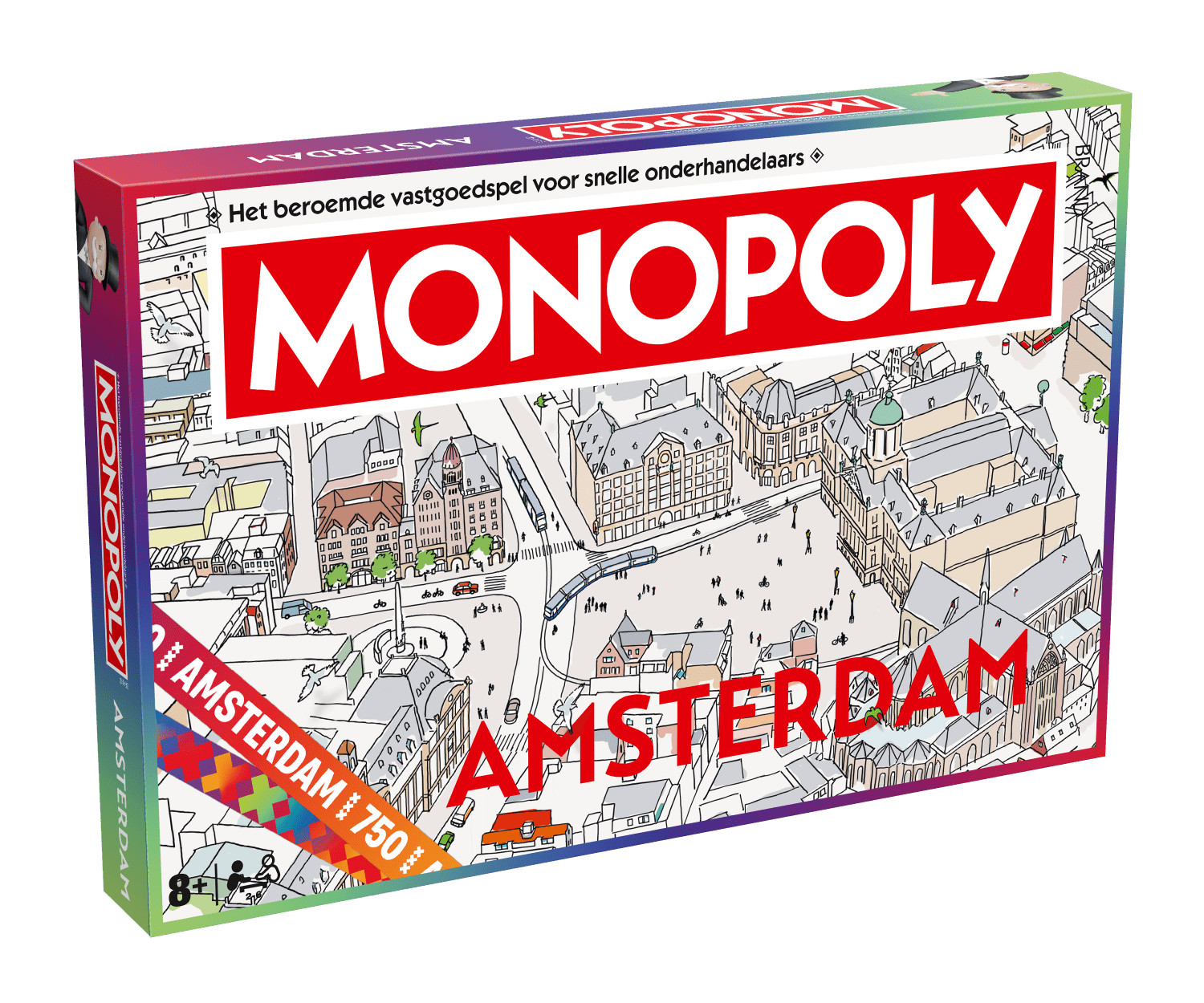 Monopoly Amsterdam 750 Jaar- Speciale Editie | EN