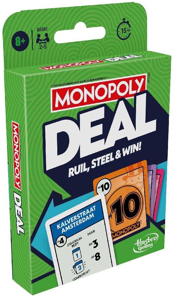Monopoly Deal Kaartspel | NL/EN