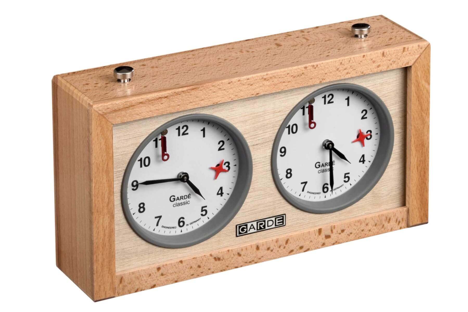 Gardé Houten Schaakklok ( Mechanisch )