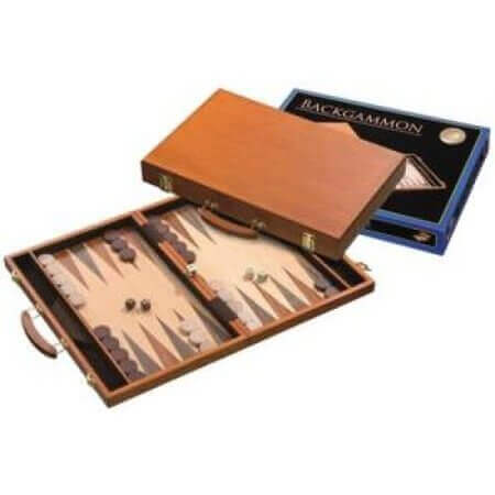 Backgammon Berkenhout ingelegd 46x30 cm