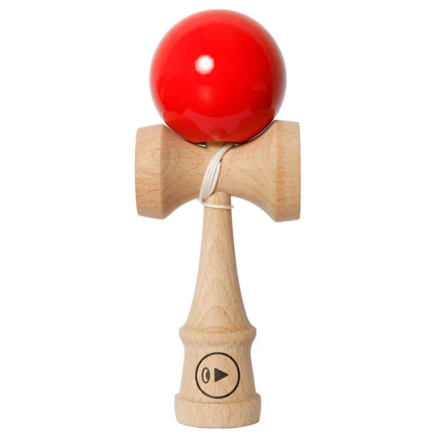 Kendama Hout Rood, Blauw of Groen