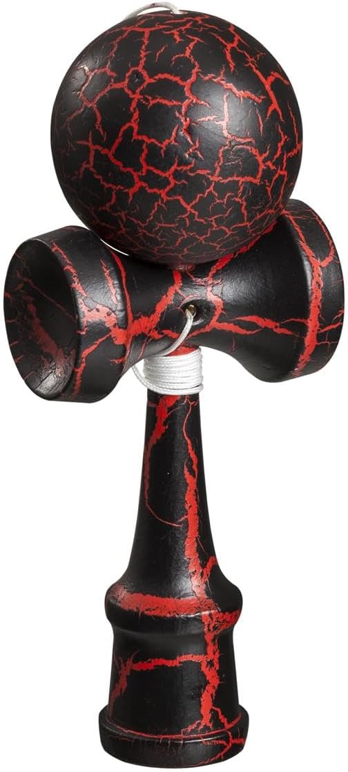 Philos Kendama - Zwart/Rood
