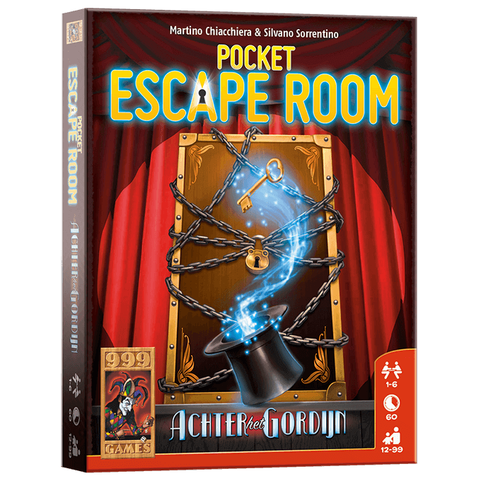 Pocket Escape Room: Achter Het gordijn | NL
