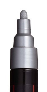 Posca Stiften | Mediumpunt 1,8-2,5 mm | Zilver