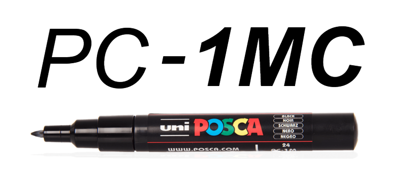 Posca Stiften | Zeer Fijne Punt 0,7- 1mm |