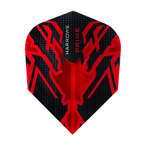 Harrows Flight Prime Red Black 7535