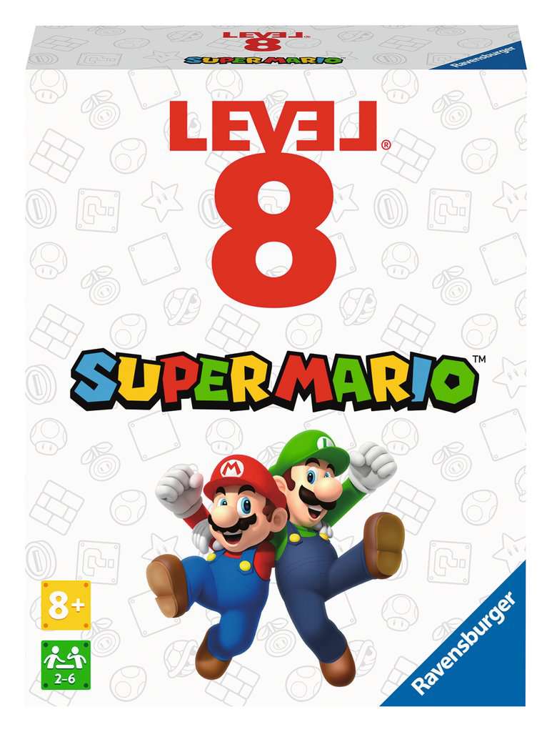Level 8 - Super Mario Kaartspel | NL/EN