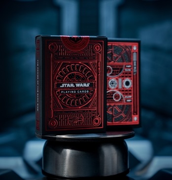 Theory11 Speelkaarten Pokerkaarten | Star Wars Dark Side ( Red )