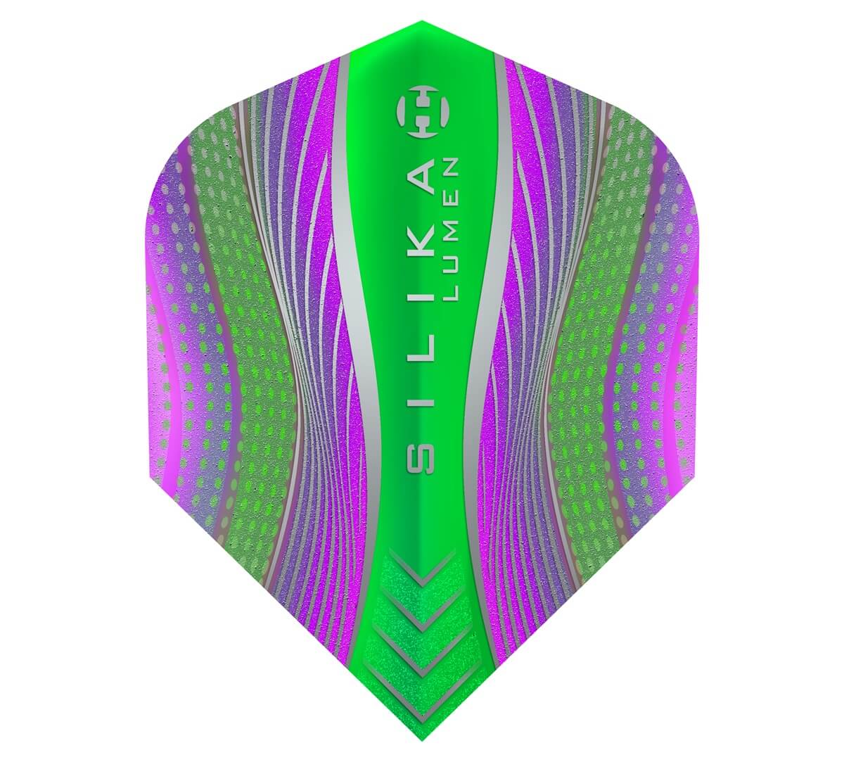 Harrows Flight Silika Lumen - Purple/Green