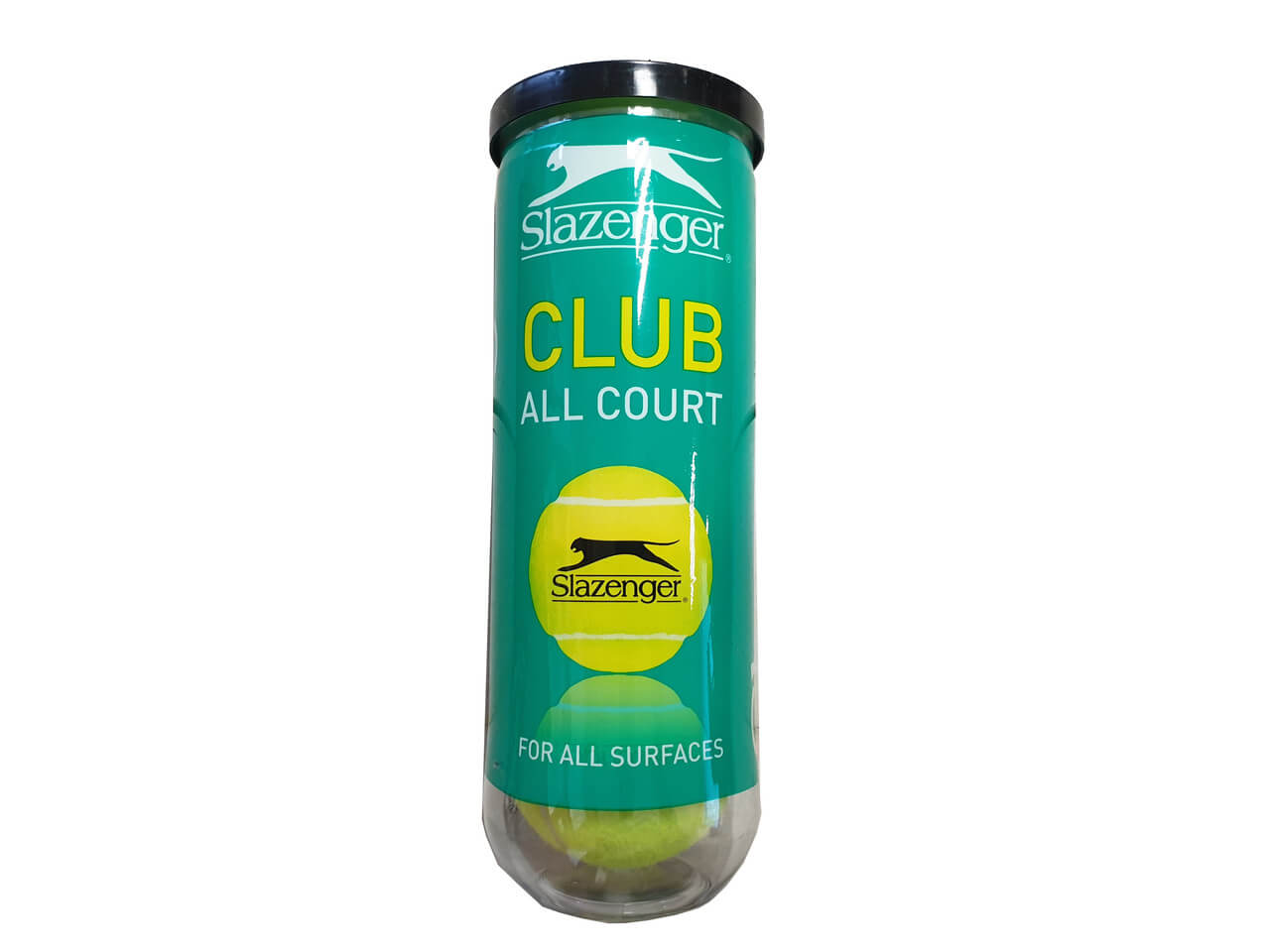 Slazenger Tennisballen 3 Ballen in koker Club All Court