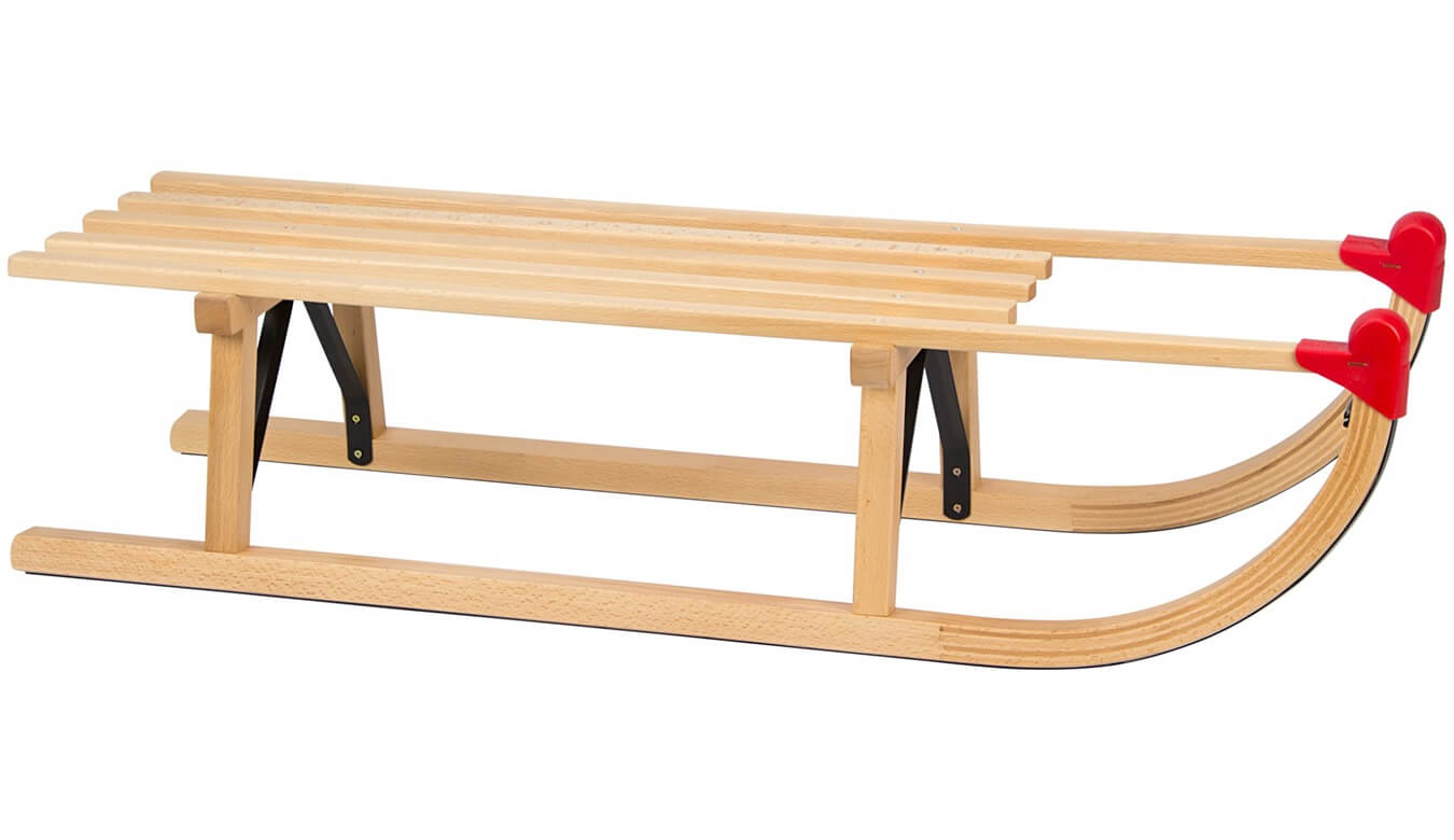 Houten Slede 100cm Davos Slee