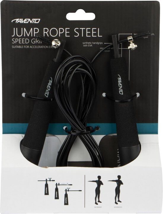 Avento Springtouw Staal Speed Grip 290cm

