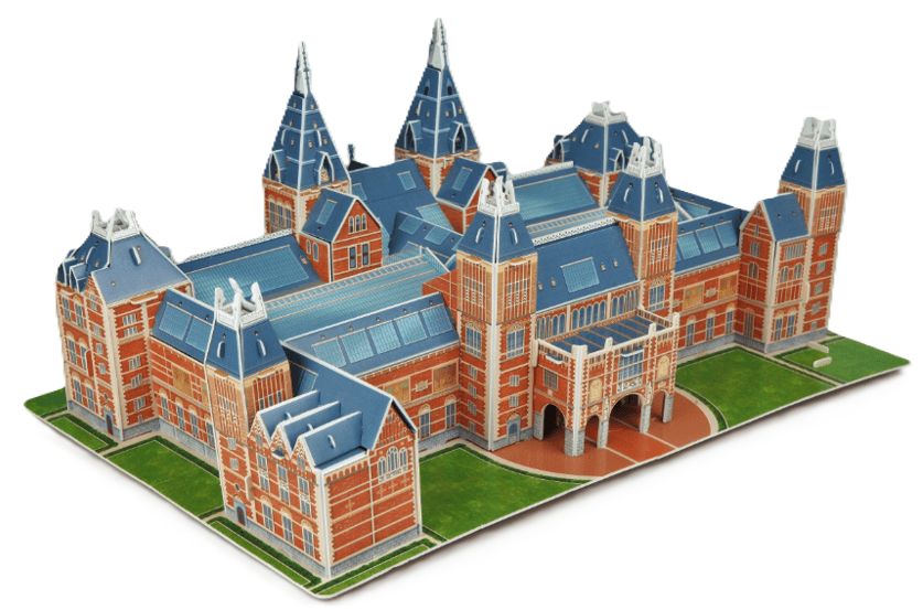 3D Gebouw - Rijksmuseum Amsterdam 134St
