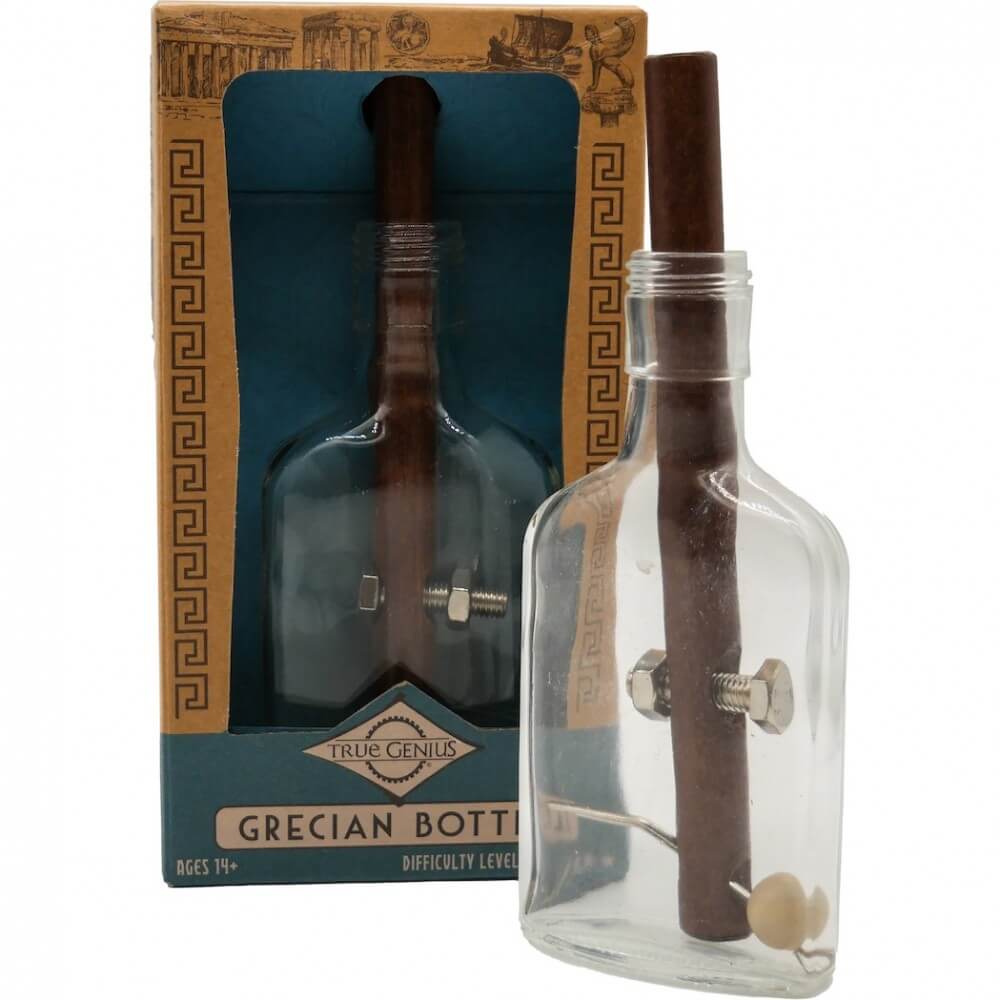 Project Genius Grecian Bottle Houten IQ Spel